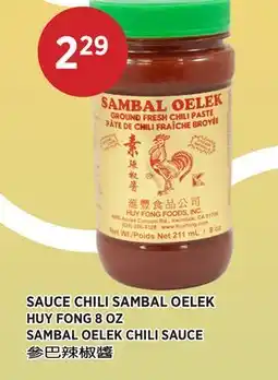 Kim Phat HUY FONG SAMBAL OELEK CHILI SAUCE offer