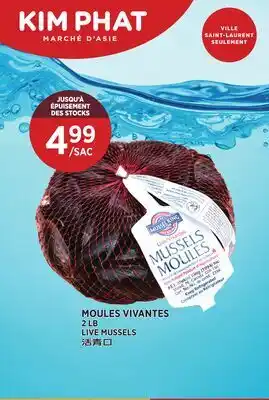 Kim Phat LIVE MUSSELS offer