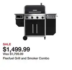 TSC Stores Flexfuel Grill and Smoker Combo offer
