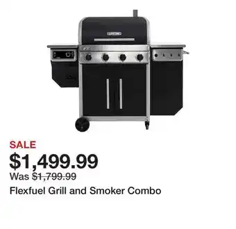TSC Stores Flexfuel Grill and Smoker Combo offer