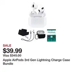 TSC Stores Apple AirPods 3rd Gen Lightning Charge Case Bundle offer