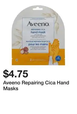 Dollarama Aveeno Repairing Cica Hand Masks offer