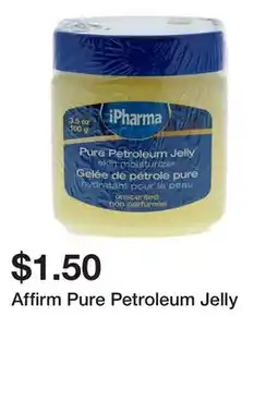 Dollarama Affirm Pure Petroleum Jelly offer