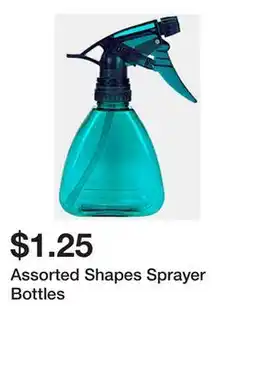 Dollarama Assorted Shapes Sprayer Bottles offer