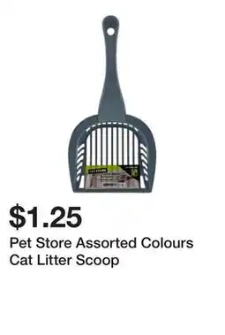 Dollarama Pet Store Assorted Colours Cat Litter Scoop offer
