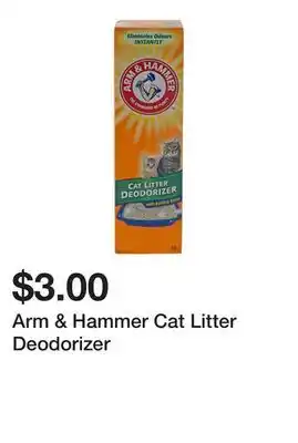 Dollarama Arm & Hammer Cat Litter Deodorizer offer