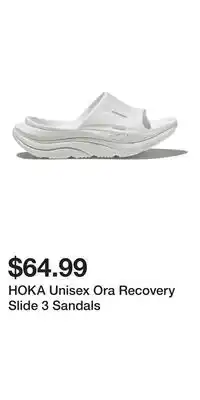 Sport Chek HOKA Unisex Ora Recovery Slide 3 Sandals offer