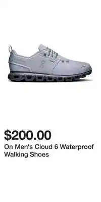 Sport Chek On Men's Cloud 6 Waterproof Walking Shoes offer