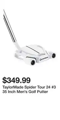 Sport Chek TaylorMade Spider Tour 24 #3 35 Inch Men's Golf Putter offer