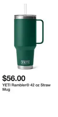 Sport Chek YETI Rambler 42 oz Straw Mug offer