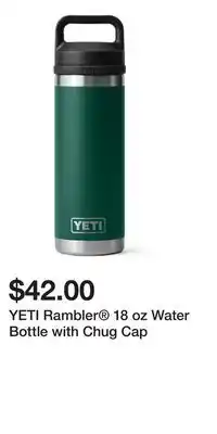 Sport Chek YETI Rambler 18 oz Water Bottle with Chug Cap offer