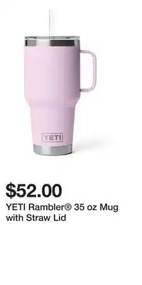Sport Chek YETI Rambler 35 oz Mug with Straw Lid offer
