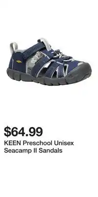 Mark's KEEN Preschool Unisex Seacamp II Sandals offer