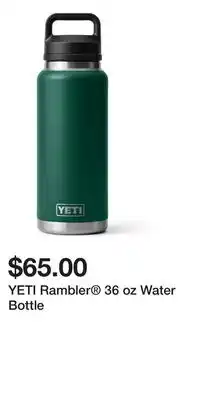 Sport Chek YETI Rambler 36 oz Water Bottle offer