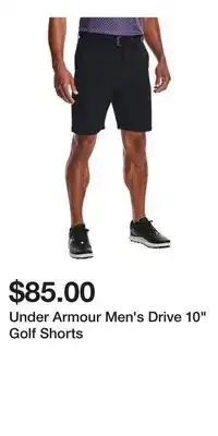 Sport Chek Under Armour Men's Drive 10 Golf Shorts offer