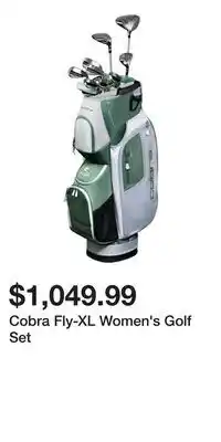 Sport Chek Cobra Fly-XL Women's Golf Set offer