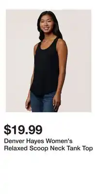 Mark's Denver Hayes Women's Relaxed Scoop Neck Tank Top offer