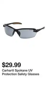 Mark's Carhartt Spokane UV Protection Safety Glasses offer