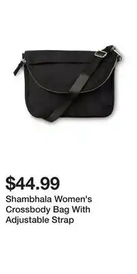 Mark's Shambhala Women's Crossbody Bag With Adjustable Strap offer