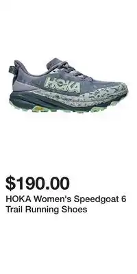 Sport Chek HOKA Women's Speedgoat 6 Trail Running Shoes offer