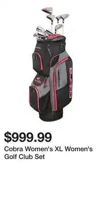 Sport Chek Cobra Women's XL Women's Golf Club Set offer