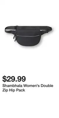 Mark's Shambhala Women's Double Zip Hip Pack offer