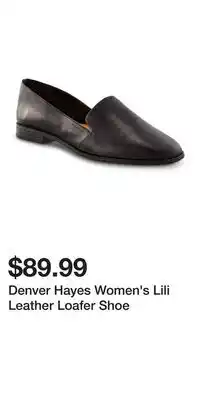 Mark's Denver Hayes Women's Lili Leather Loafer Shoe offer
