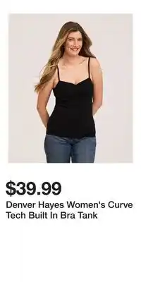 Mark's Denver Hayes Women's Curve Tech Built In Bra Tank offer