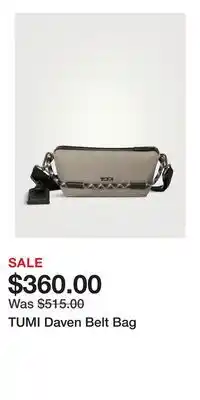 Holt Renfrew TUMI Daven Belt Bag offer