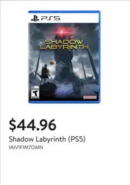 Walmart Shadow Labyrinth (PS5) offer