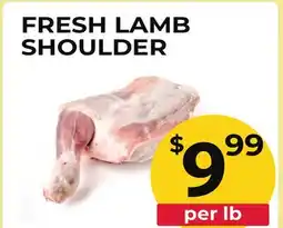 Food World Supermarket FRESH LAMB SHOULDER offer