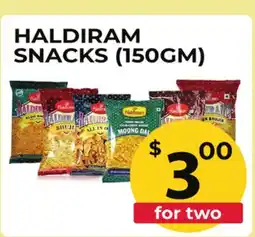 Food World Supermarket HALDIRAM SNACKS (150GM) offer