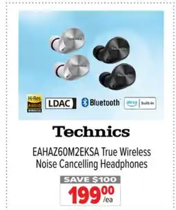 2001 Audio Video EAHAZ60M2EKSA True Wireless Noise Cancelling Headphones offer