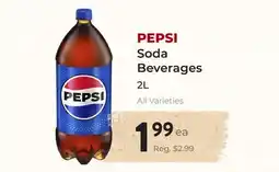 Marche Leo's PEPSI Soda Beverages offer