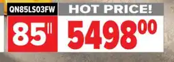 2001 Audio Video QN85LS03FW 85 PRO FRAME Neo QLED 4K offer