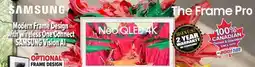 2001 Audio Video QN65LS03FW 65 SAMSUNG Neo QLED 4K The Frame Pro TV offer