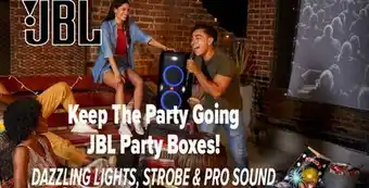 2001 Audio Video PARTYBOX1000 JBL Party Boxes! offer