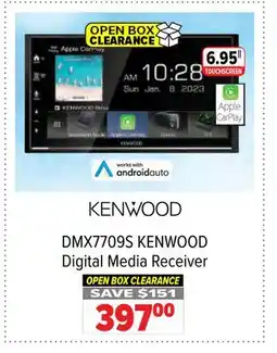 2001 Audio Video DMX7709S KENWOOD Digital Media Receiver offer