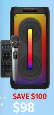 2001 Audio Video BTS3668 RAGE BLUETOOTH PARTY SPEAKER offer