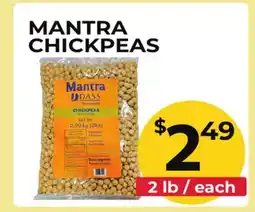 Food World Supermarket MANTRA CHICKPEAS offer