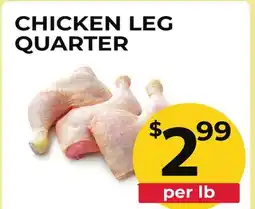 Food World Supermarket CHICKEN LEG QUARTER offer