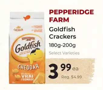 Marche Leo's PEPPERIDGE FARM Goldfish Crackers offer