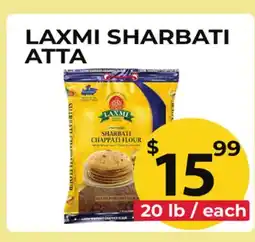 Food World Supermarket LAXMI SHARBATI ATTA offer