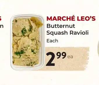 Marche Leo's MARCHÉ LEO'S Butternut Squash Ravioli offer