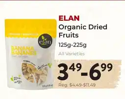 Marche Leo's ELAN Organic Dried Fruits offer
