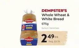 Marche Leo's DEMPSTER'S Whole Wheat & White Bread offer