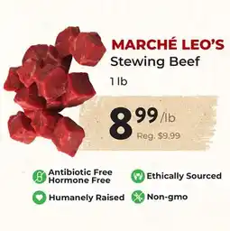 Marche Leo's MARCHÉ LEO'S Stewing Beef offer