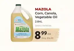 Marche Leo's MAZOLA Corn, Canola, Vegetable Oil offer