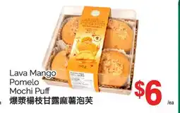 T&T Supermarket LAVA MANGO POMELO MOCHI PUFF offer