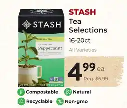 Marche Leo's STASH Tea Selections offer